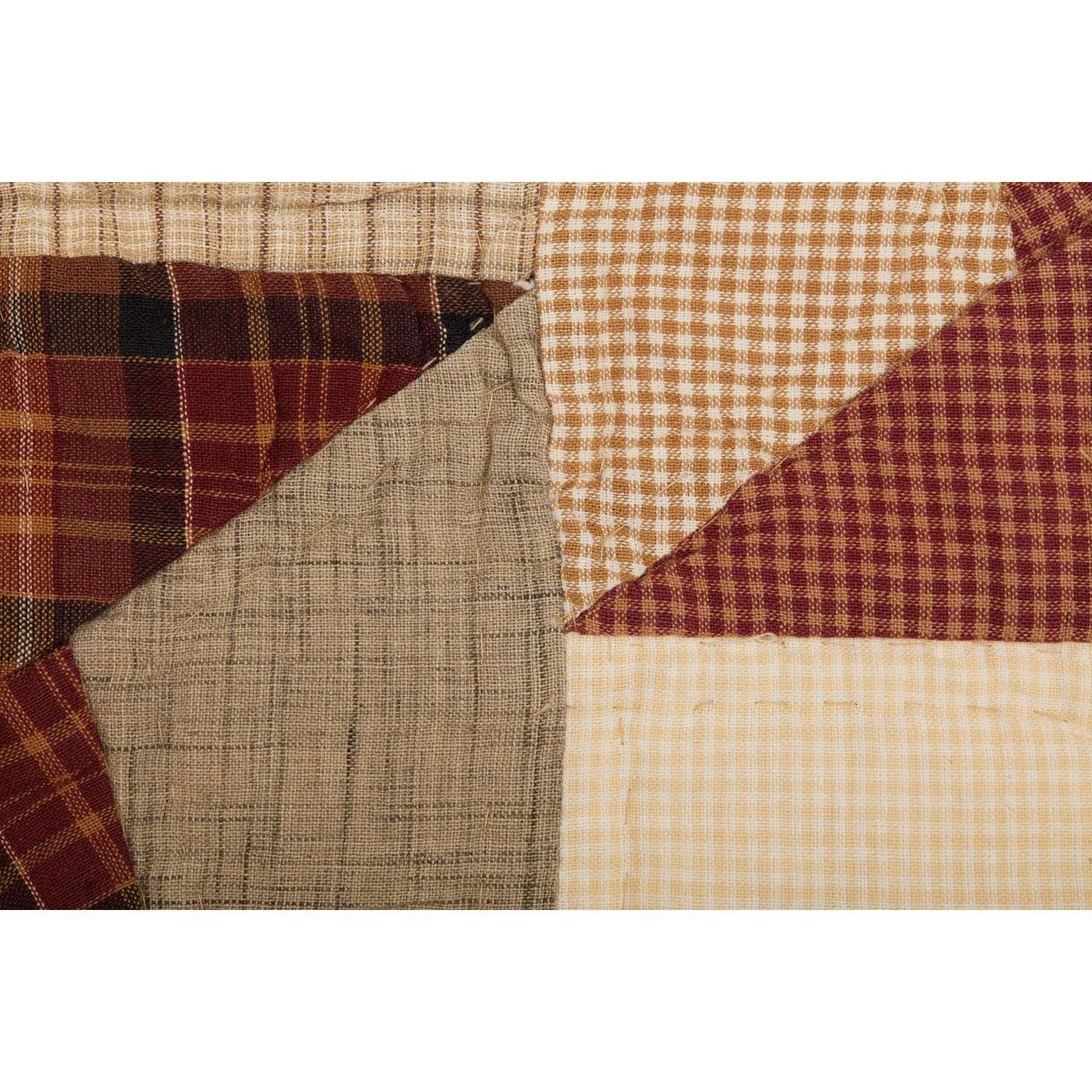 Abilene Star Quilted Runner 13x48"