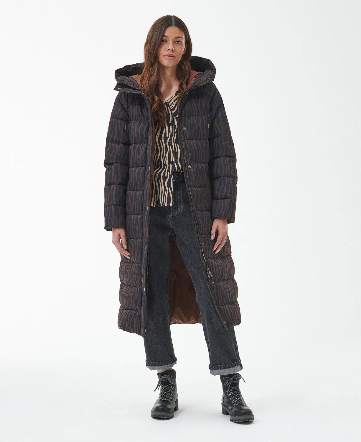 Barbour Printed Holkham Quilted Jacket