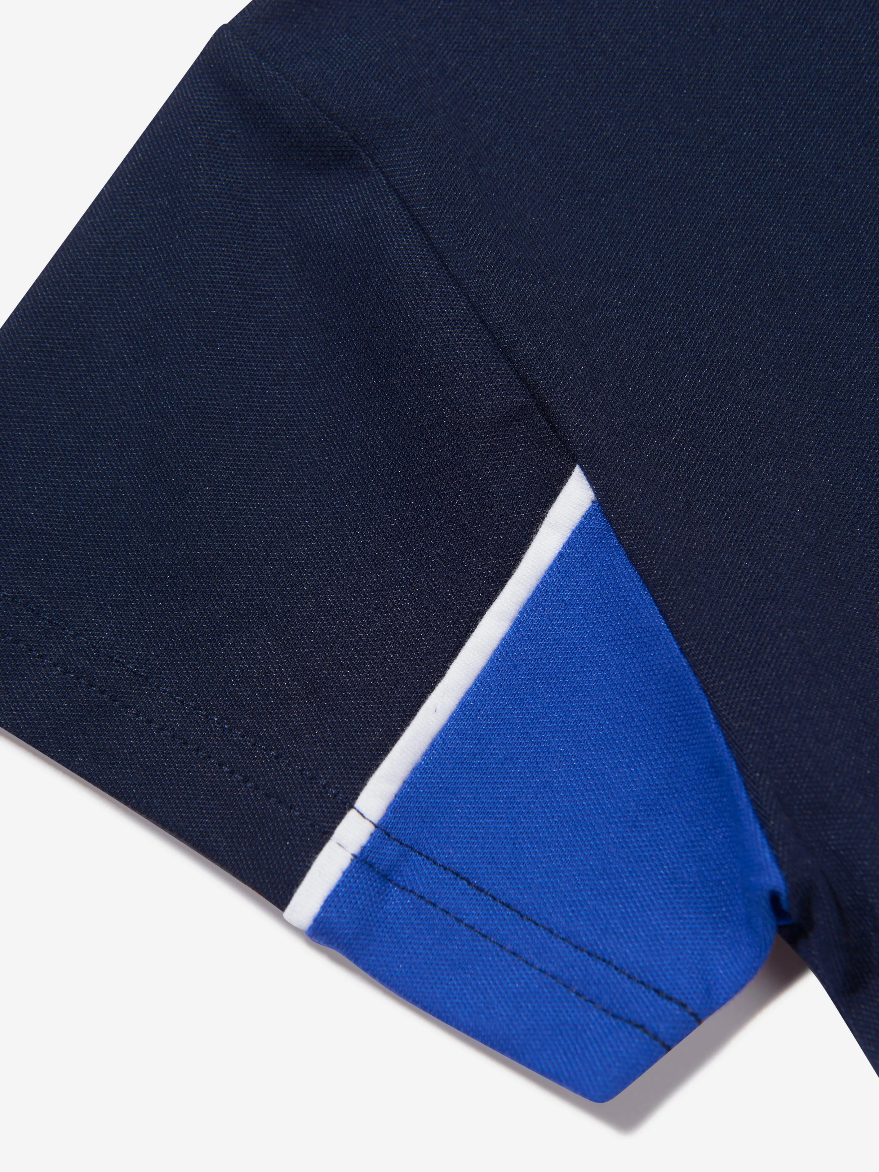 BOSS Boys Logo T-Shirt In Navy