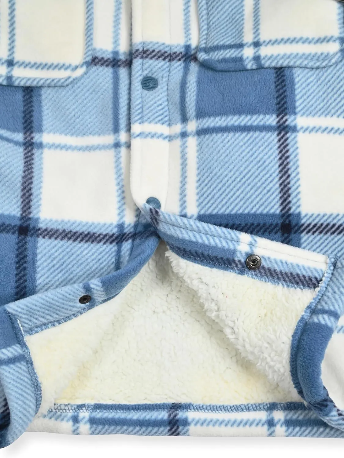 Boys Sherpa Lined Jackets and Shackets for Kids - Stylish and Warm Outerwear for Boys All-Weather Adventures