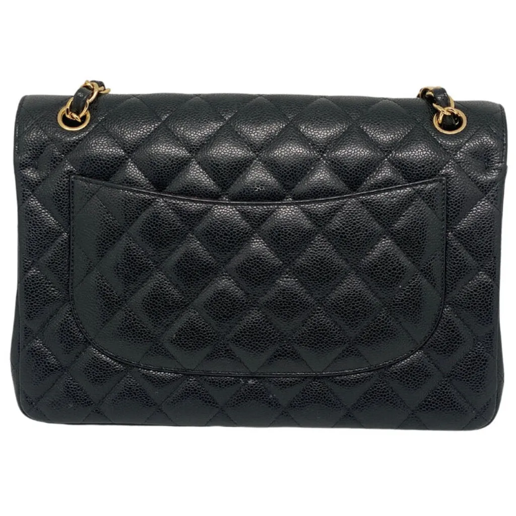 Chanel Caviar Quilted Jumbo Double Flap Bag