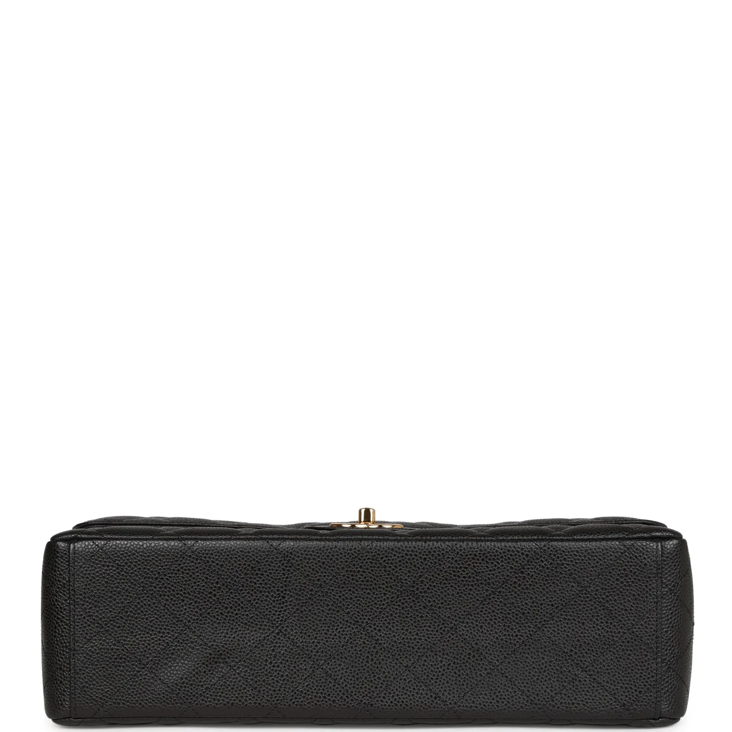 Chanel Maxi Classic Double Flap Black Caviar Gold Hardware