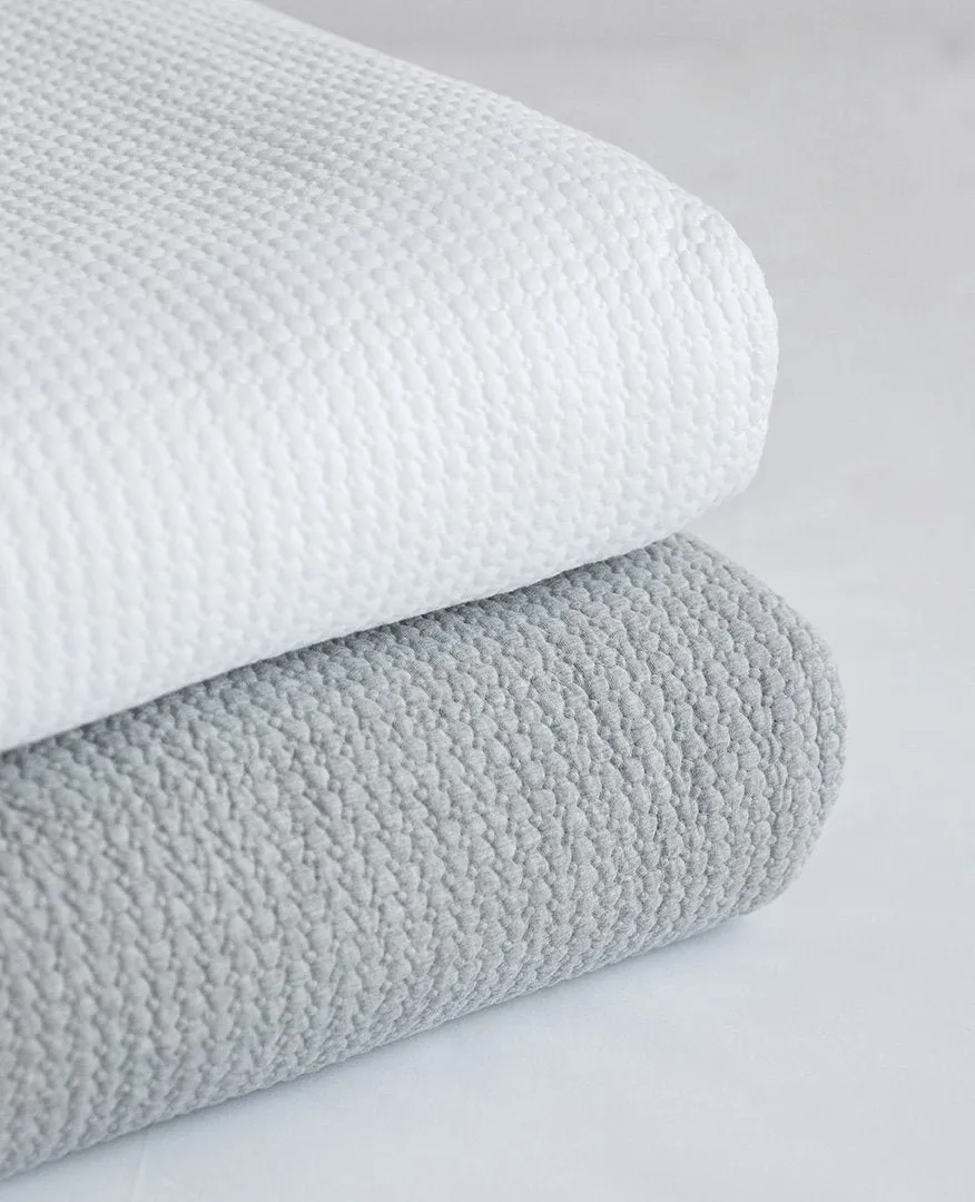 Cozy Reversible Cotton Jersey White