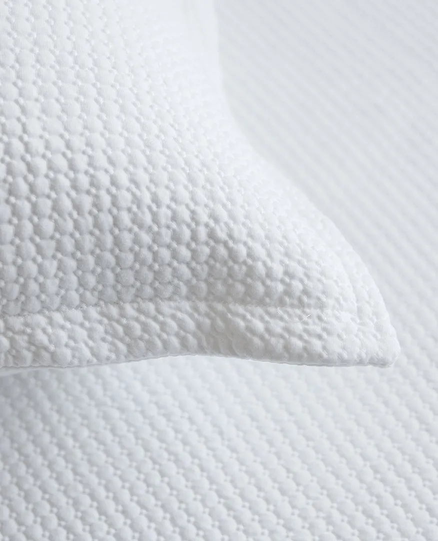 Cozy Reversible Cotton Jersey White