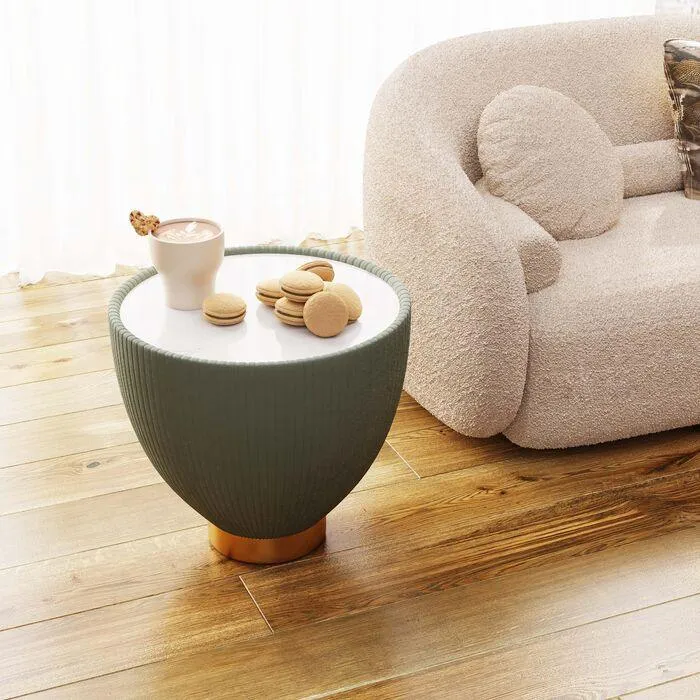Endless Vegas Green Side Table