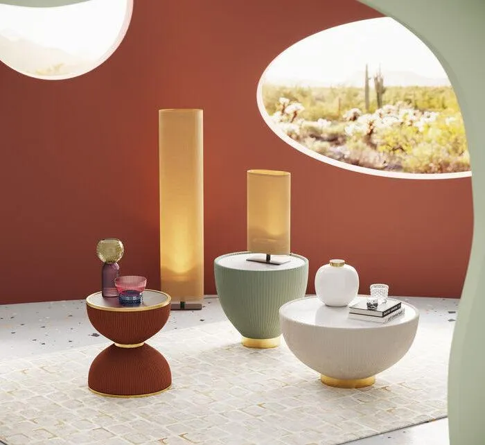 Endless Vegas Green Side Table