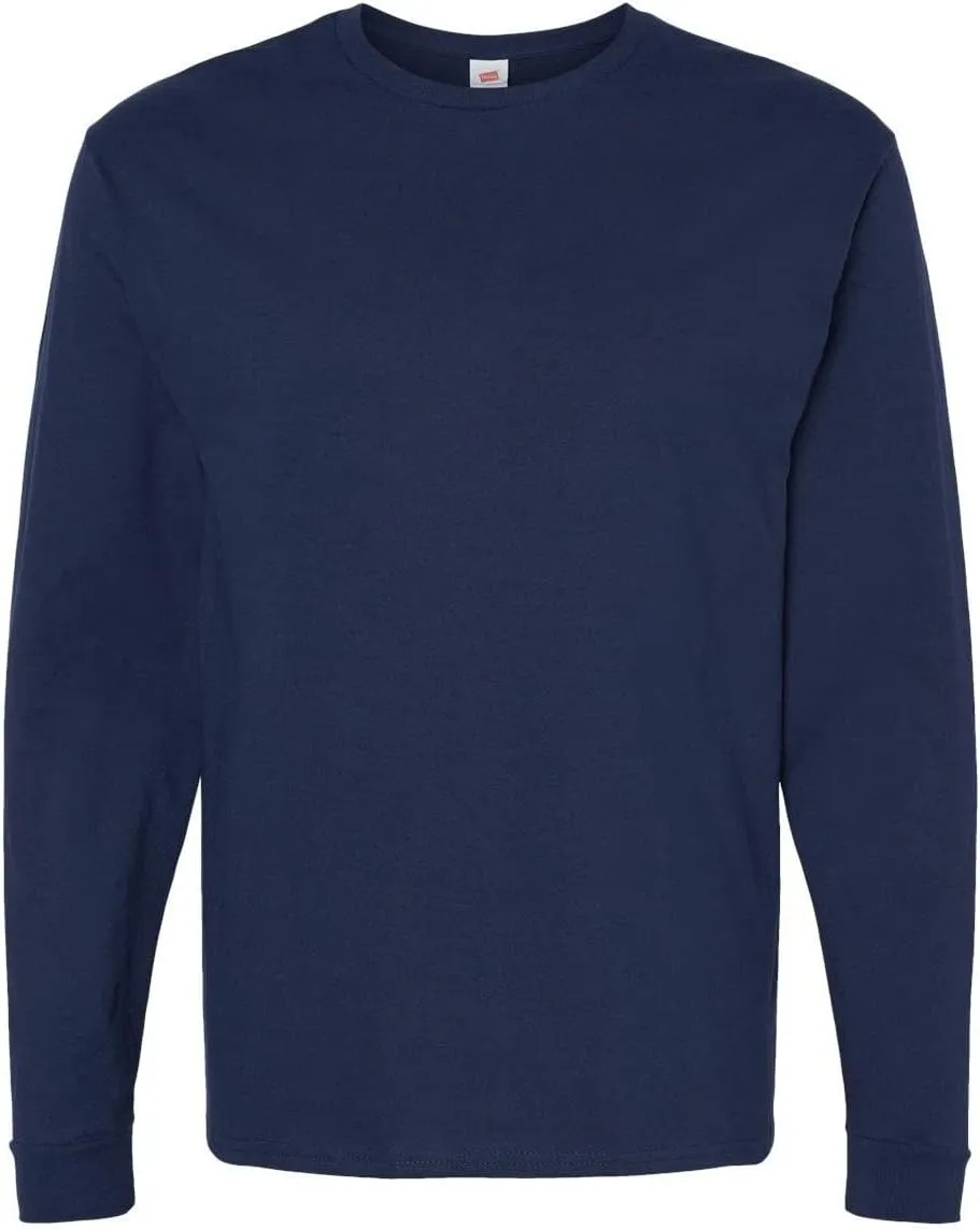 Hanes Essential-T 100% Cotton Long Sleeve T-Shirt 5286