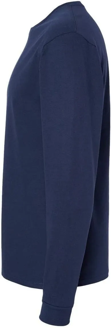Hanes Essential-T 100% Cotton Long Sleeve T-Shirt 5286
