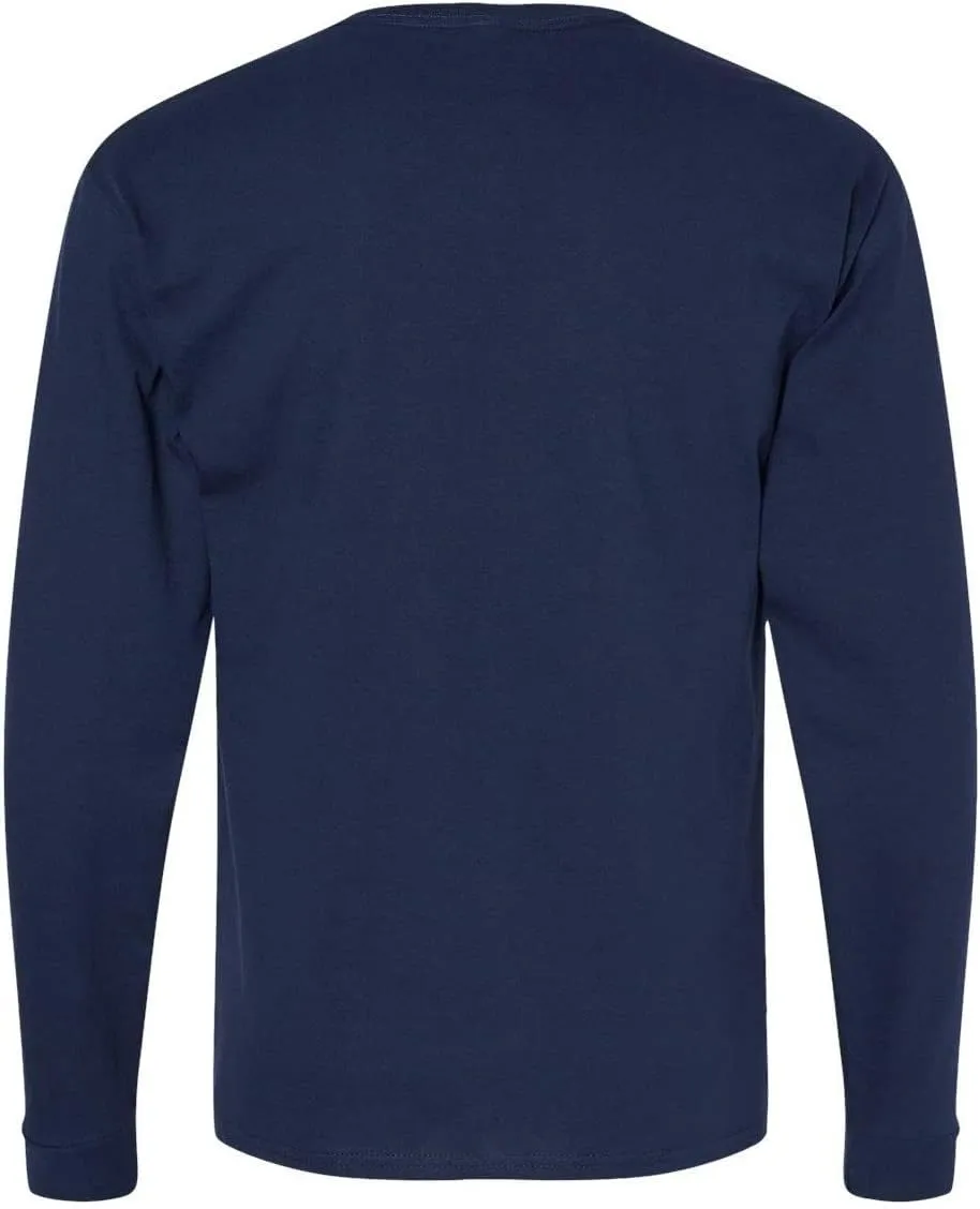 Hanes Essential-T 100% Cotton Long Sleeve T-Shirt 5286