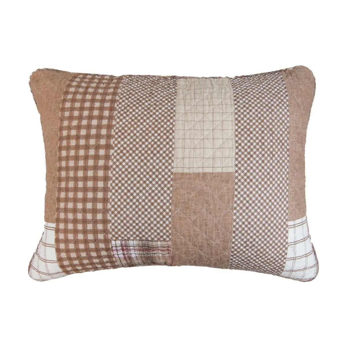 Highland Plaid Reversible 3-Pc Quilt Set - Queen