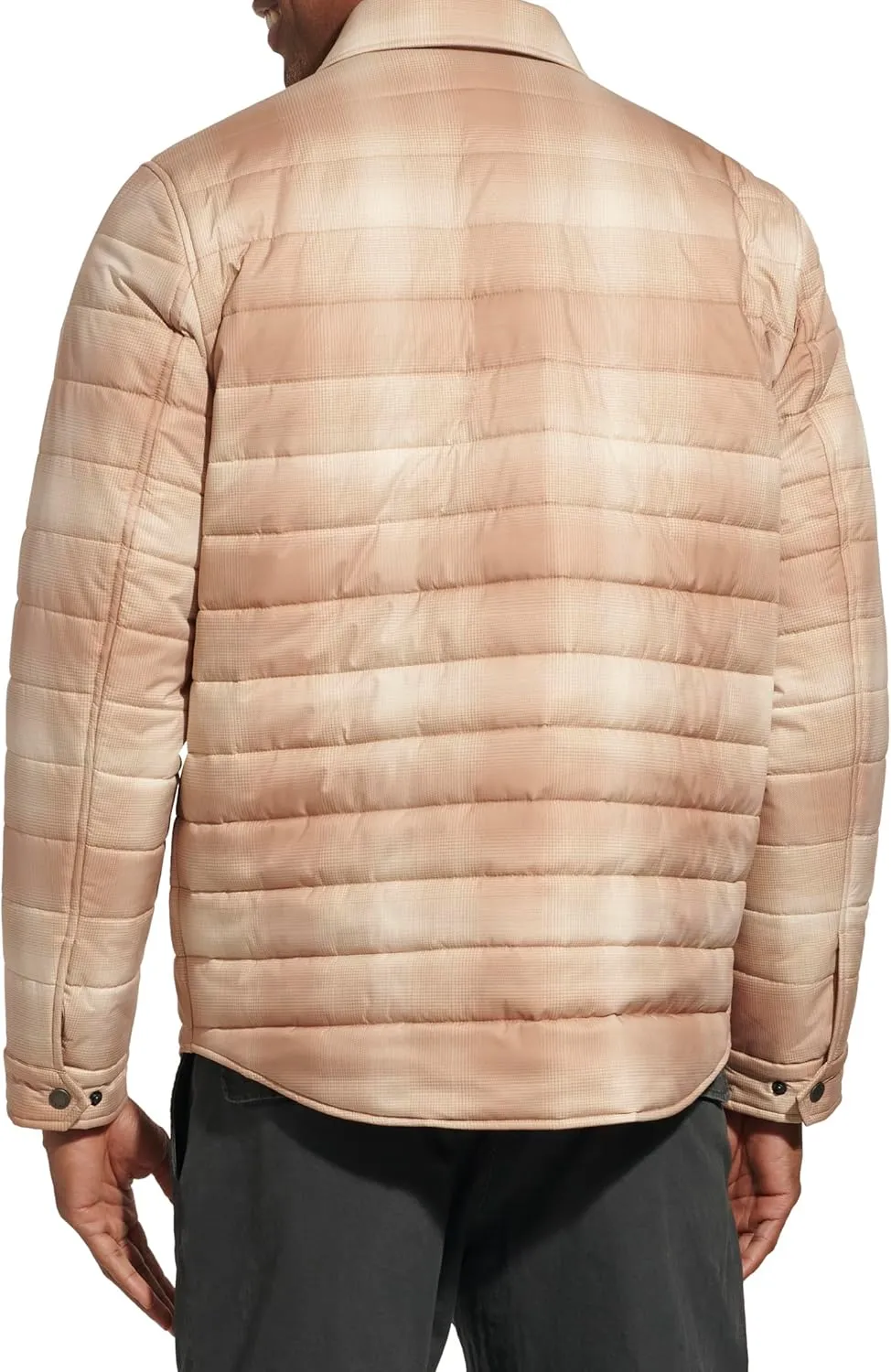 Levi's Men's Quilted Stretch Bomber Shirt Jacket