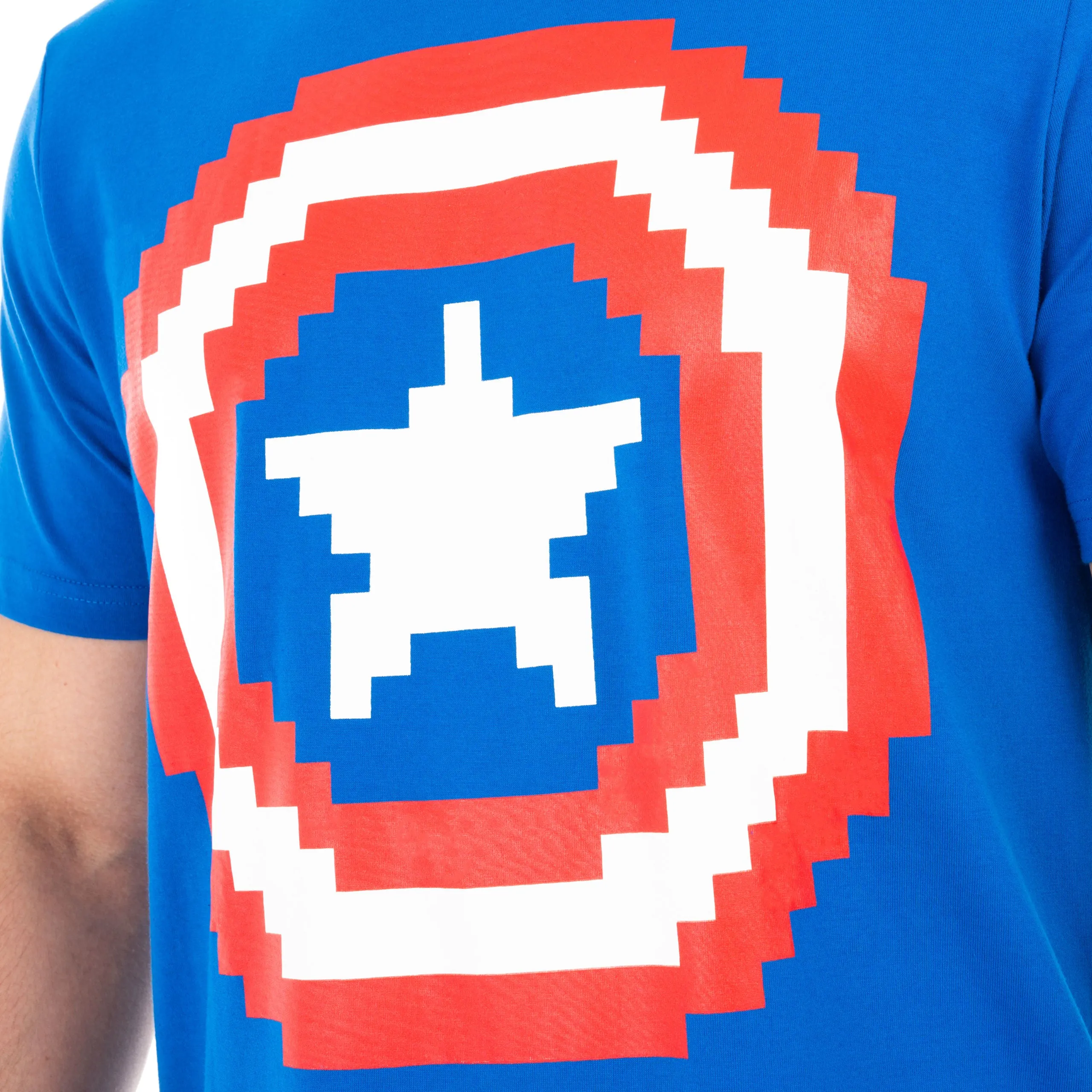 Mens Captain America Short Pyjamas