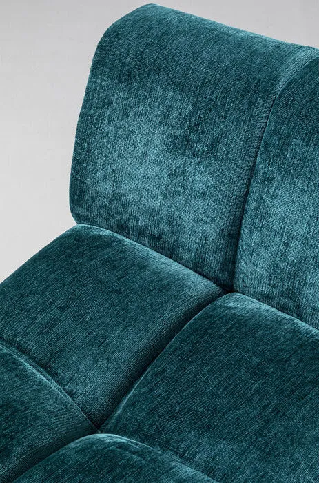 Nia Dark Green Corner Sofa