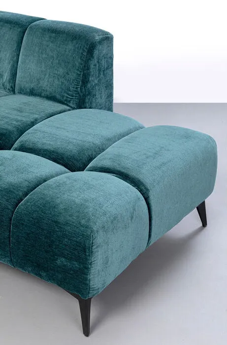 Nia Dark Green Corner Sofa