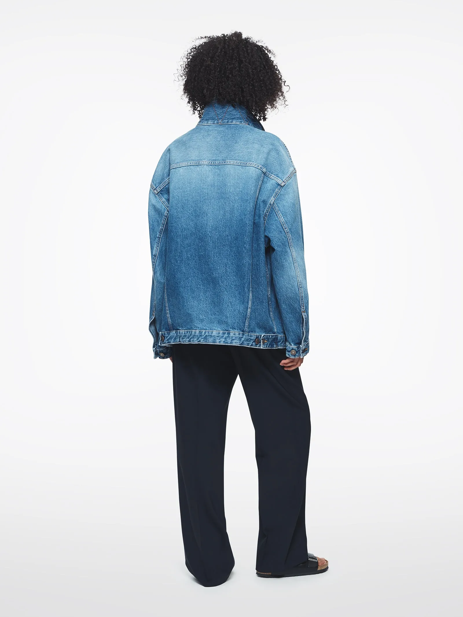Oversized Denim Jkt