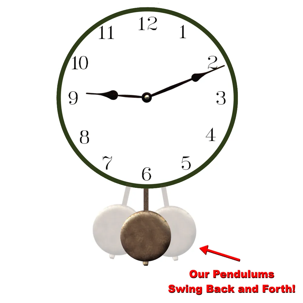 Personalized Red Clock- Barn Red Clock