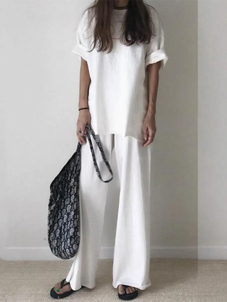 Pure Color Casual and Comfortable Suit