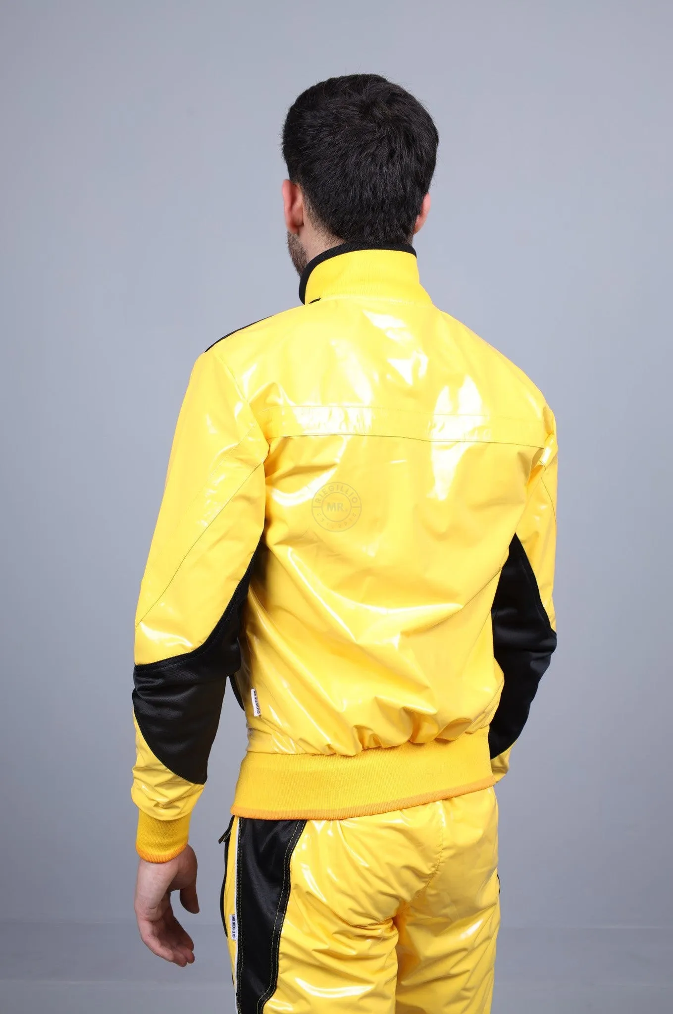 PVC 24 Tracksuit Jacket – Yellow