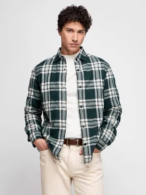 Quilted Checked Over Shirt