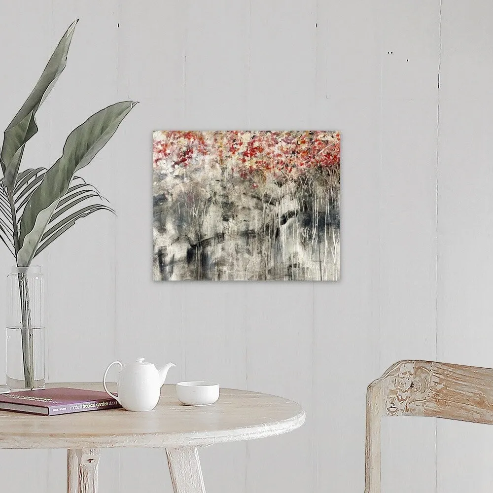 "Bouganvilla" Canvas Wall Art