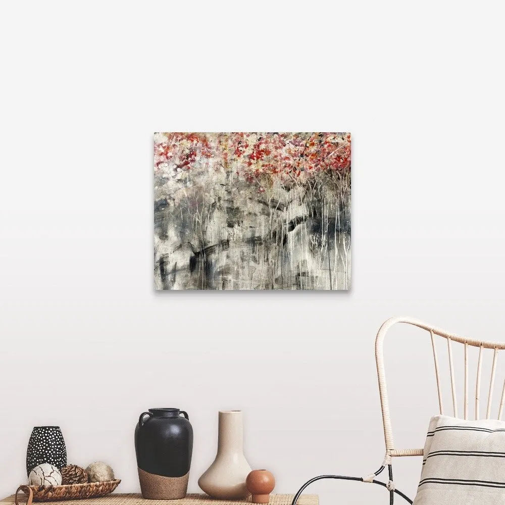 "Bouganvilla" Canvas Wall Art