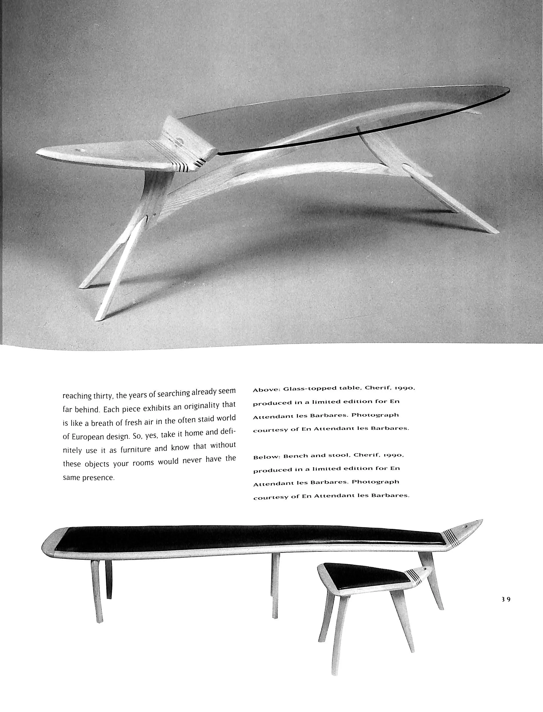 "Neo Furniture" 1992 DOWNEY, Claire