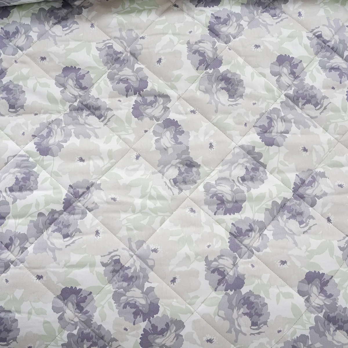 Royal Botanic 115 GSM Floret Blue Quilt/Quilted Bed Cover