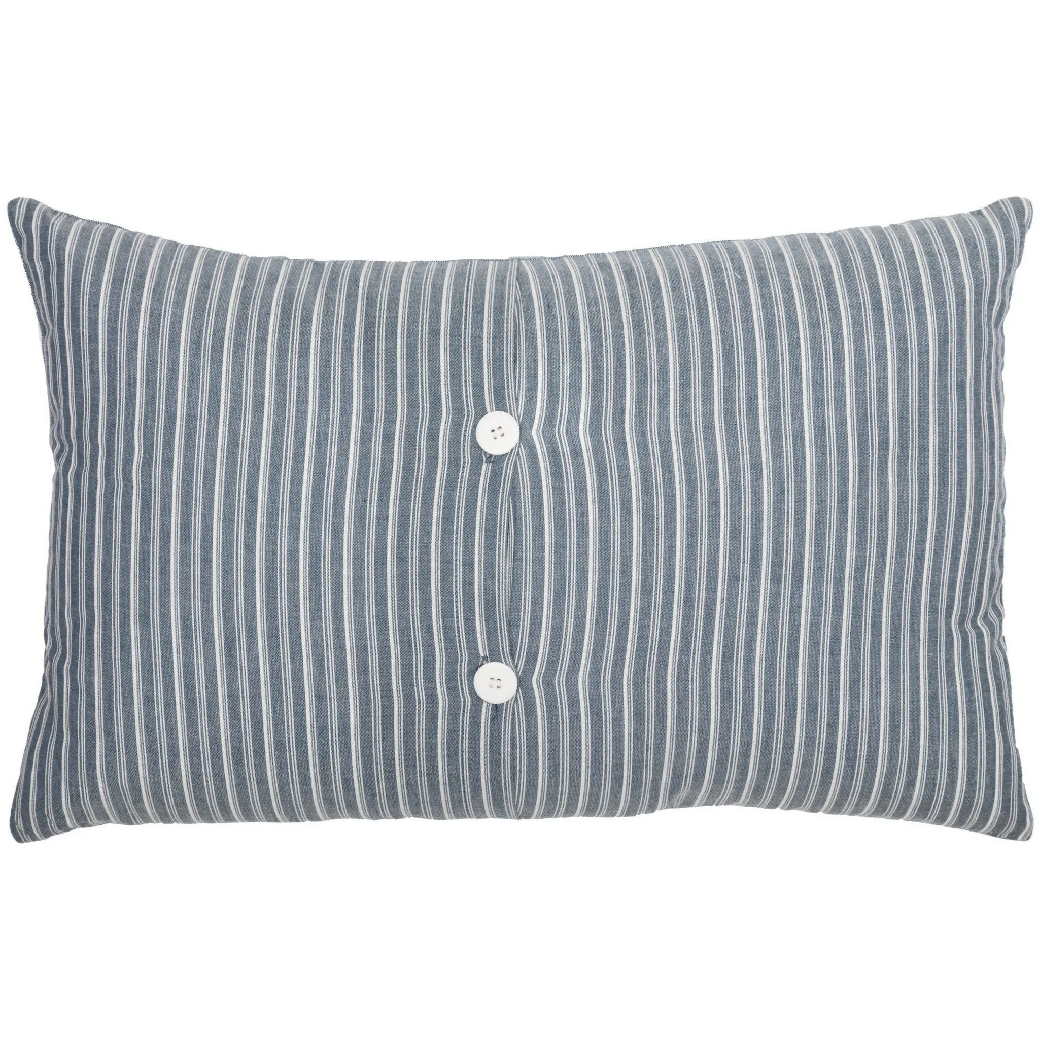 Sawyer Mill Blue Farmhouse Pillow 14x22" Filled
