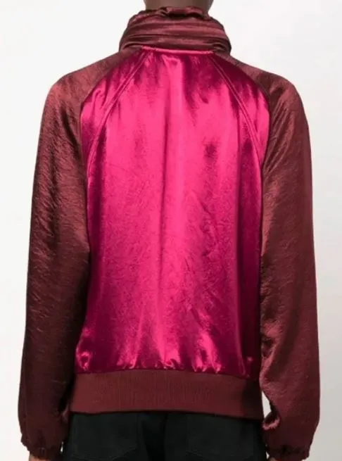 The Equalizer S03 Queen Latifah Red Satin Jacket