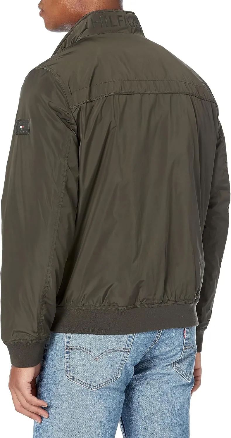 Tommy Hilfiger Men's Performance Faux Memory Bomber Jacket