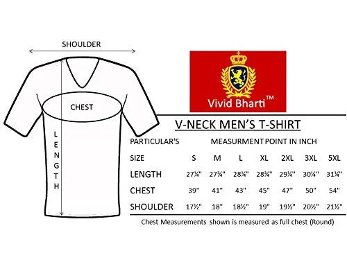 Vivid Bharti Men's Cotton T-Shirt (ri03_White_XX-Large)