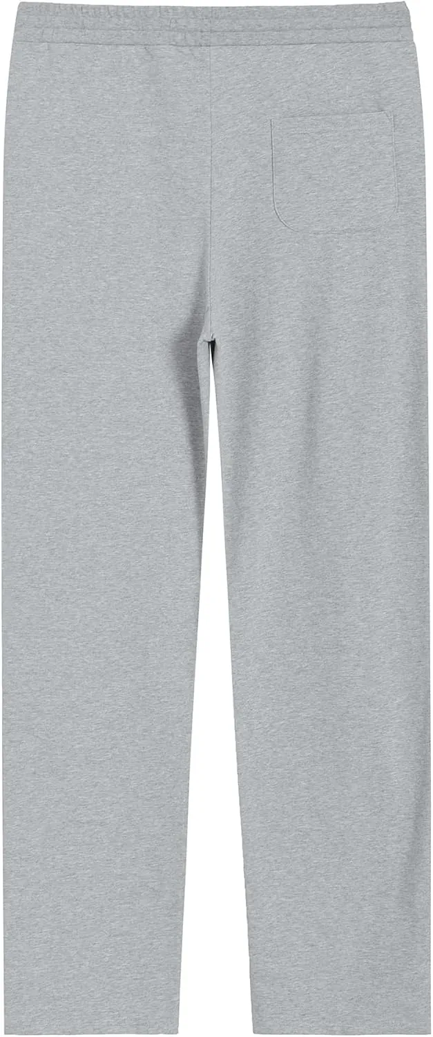 Weintee Men's 34" Inseam Tall Cotton Sweatpants with Pockets