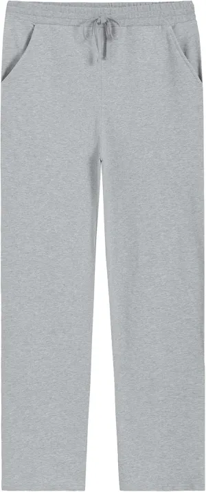 Weintee Men's 34" Inseam Tall Cotton Sweatpants with Pockets