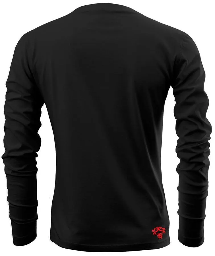 Womens Black Skull Pilot Rider (Long Sleeve)