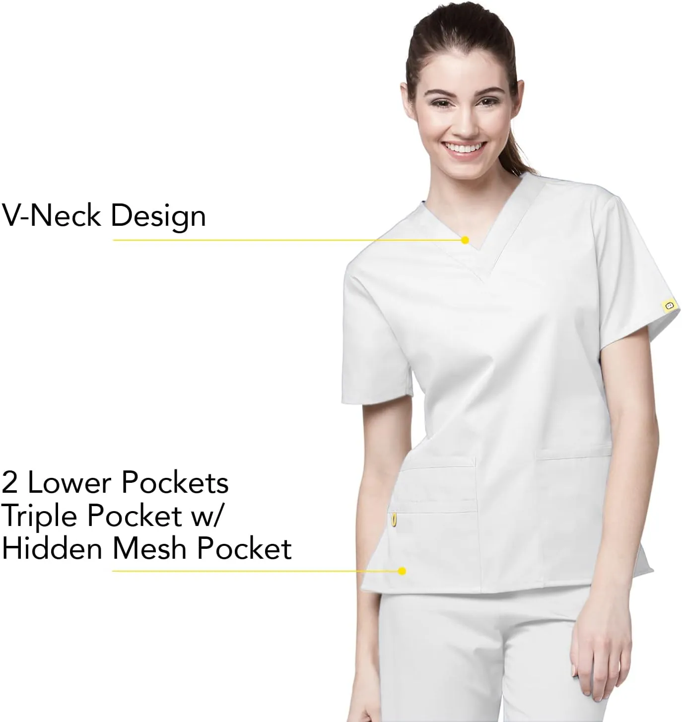 WonderWink Women's Origins Bravo Scrub Top