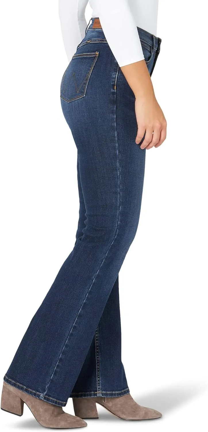 Wrangler Women's High Rise True Straight Fit Jean