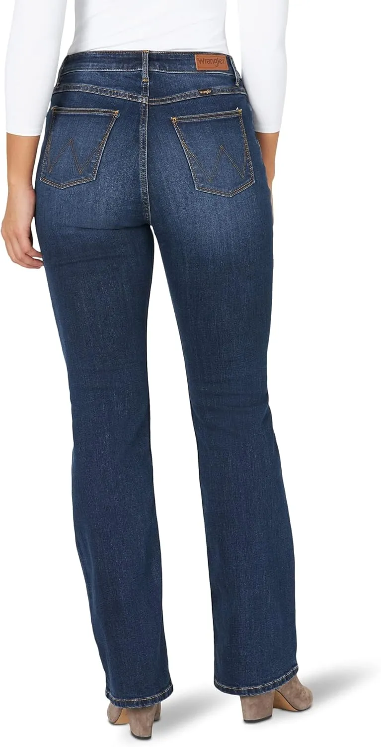 Wrangler Women's High Rise True Straight Fit Jean