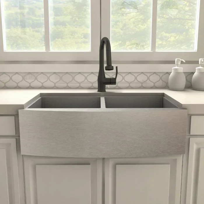 ZLINE Dali Kitchen Faucet in Electric Matte Black (11-0131-EMB)