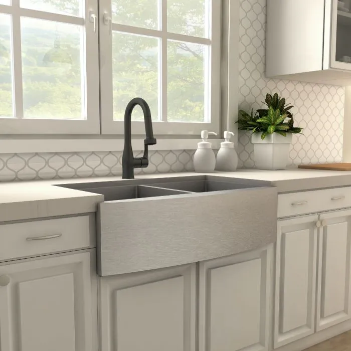 ZLINE Dali Kitchen Faucet in Electric Matte Black (11-0131-EMB)